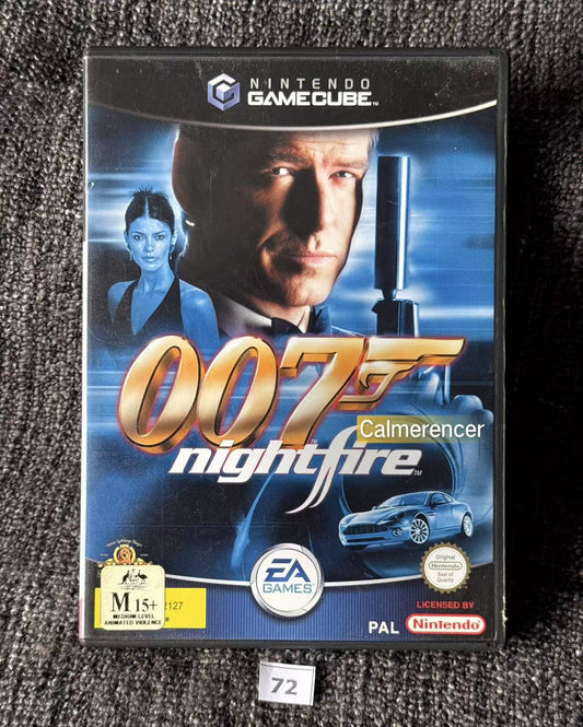 007 Nightfire  Game - Nintendo Gamecube - Pal Version