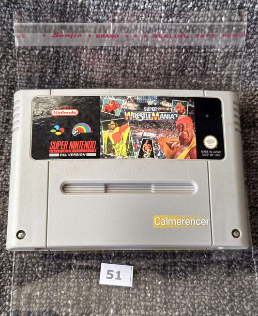 WWF Super Wrestle Mania - Super Nintendo (Snes) Game