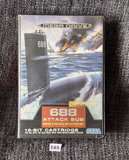 688 Attack Sub  Game - Sega Mega Drive