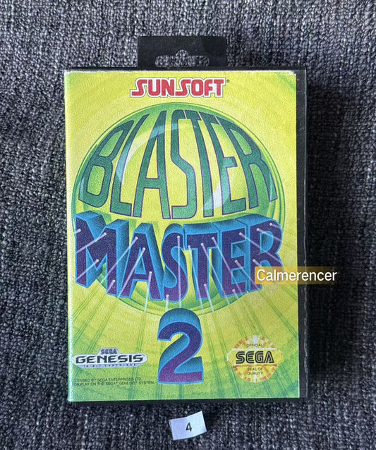 Blaster Master II 2  Game - No manual Sega Genesis