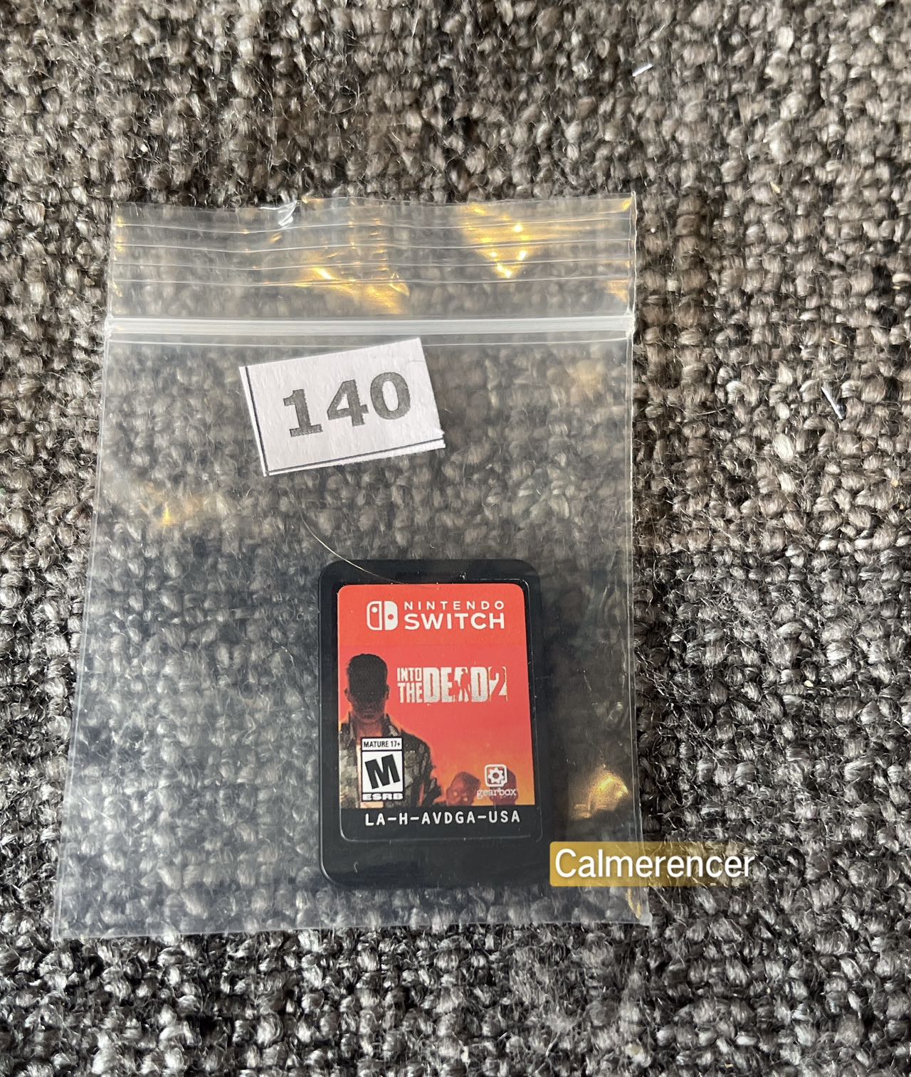 Into The Dead 2 Loose Game (No case) - Nintendo Switch