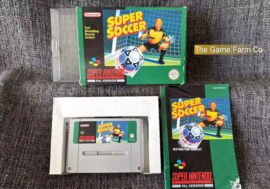 Supper Soccer Boxed - Super Nintendo (Snes) Game