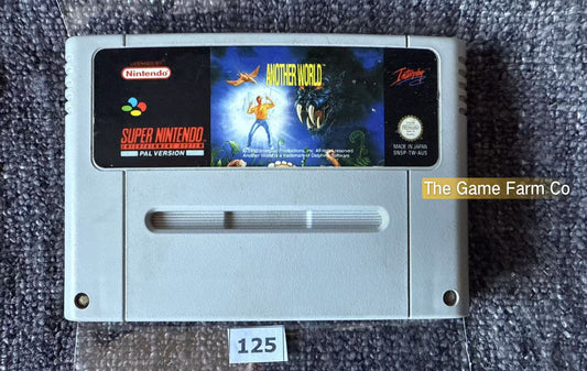 Another World - Loose no case - Super Nintendo (Snes) Game