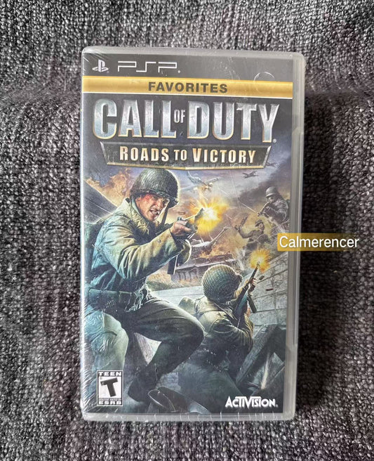 Call Of Duty Roads To Victory PSP Game - PlayStation Portable
