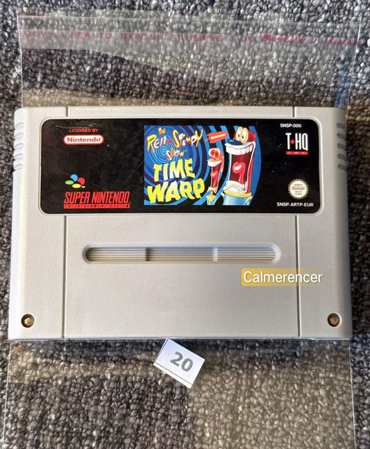 Ren And Stimpy Time Warp - Super Nintendo (Snes) Game