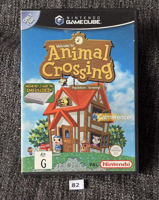 Animal Crossing Game - No manual - Nintendo Gamecube - Pal Version
