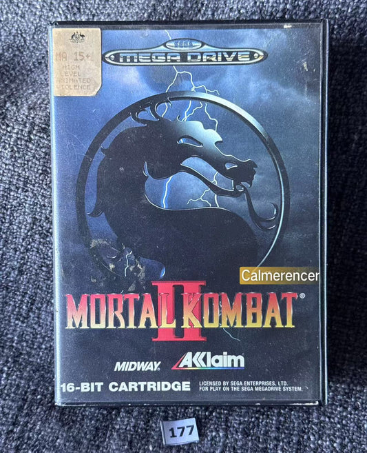 Morta Kombat 2 - No manual- Game - Sega Mega Drive