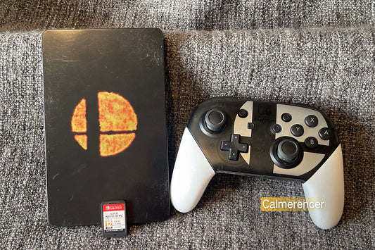 Super Smash Bros Ultimate Limited Edition Steel Case and Controller Game - Nintendo Switch