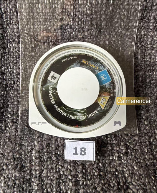 Monster Hunter Freedom Unite PSP Game only - PlayStation Portable