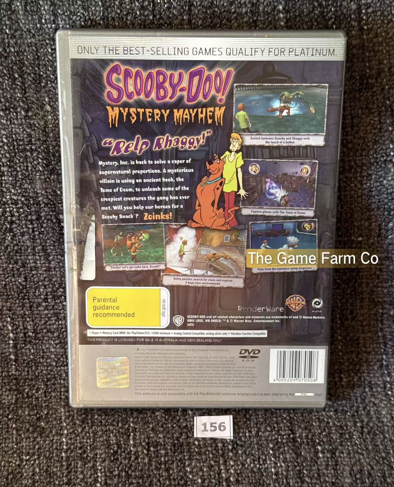 Scooby-Doo! Mystery Mayhem Sony PlayStation 2 Complete PAL Tested Used