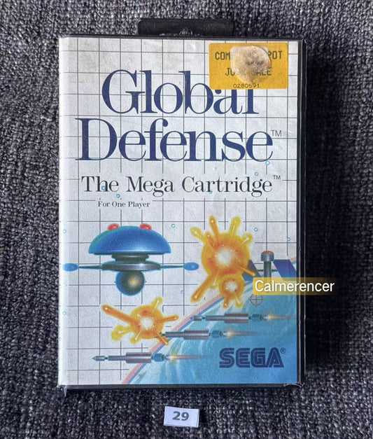 Global Defense Game - Sega Master System