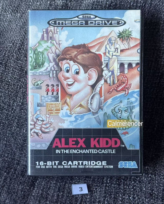 Alex Kidd In The Enchanted Castle - Game - Sega Mega Drive