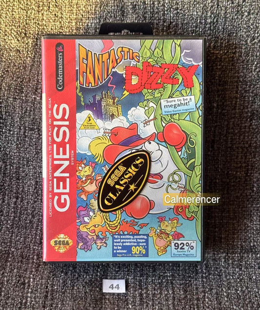 Fantastic Dizzy - Game - Sega Mega Drive/ Genesis