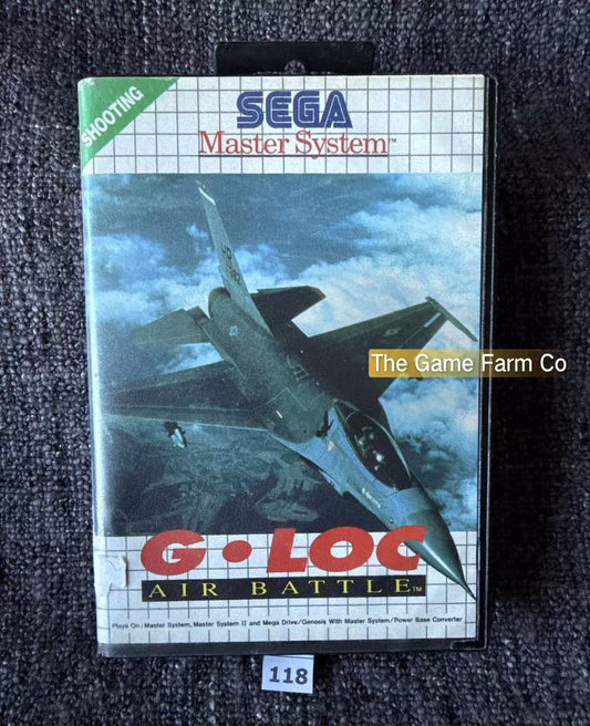 G Loc Game - Sega Master System