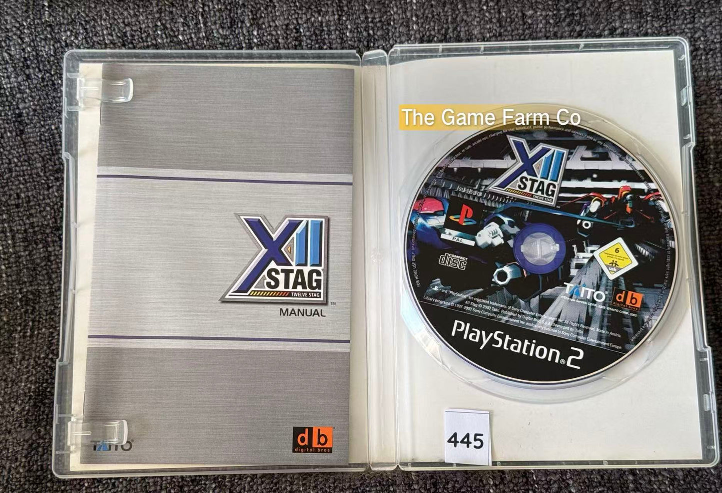 XII Stag PS2 Physical Game CIB PAL Tested Used