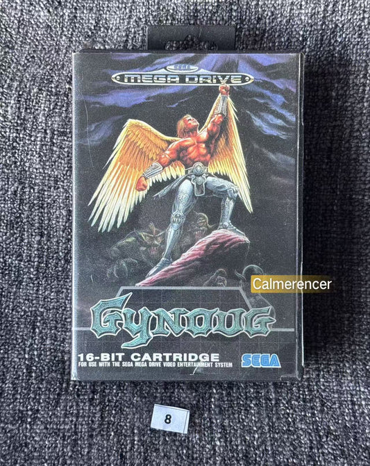 Gynoug Game - Sega Mega Drive