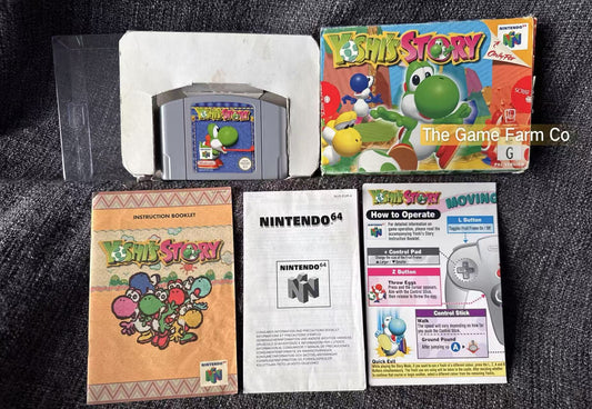 Yoshi's Story Game Boxed - Nintendo 64 / N64 - Pal Version
