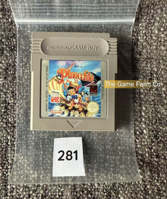 Pinocchio Game - Nintendo Gameboy