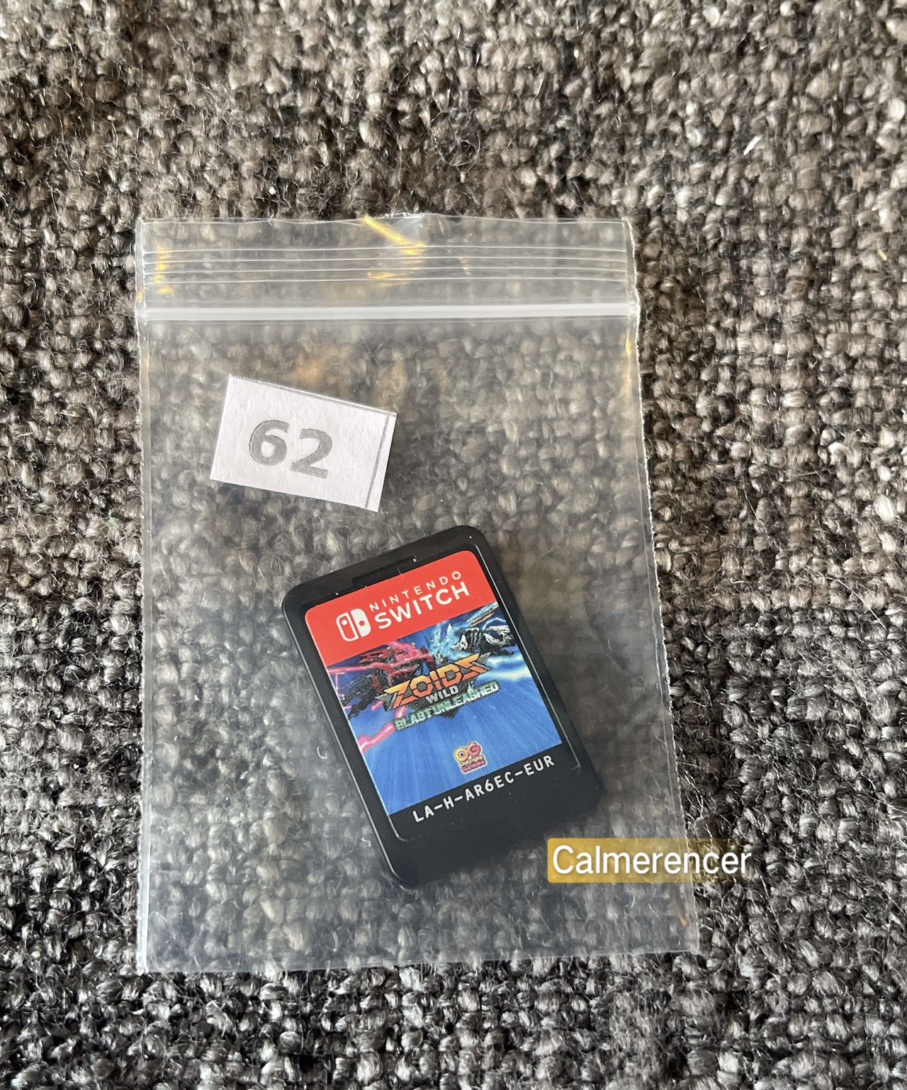 Zoids wild blast unleashed switch Loose Game (No case) - Nintendo Switch
