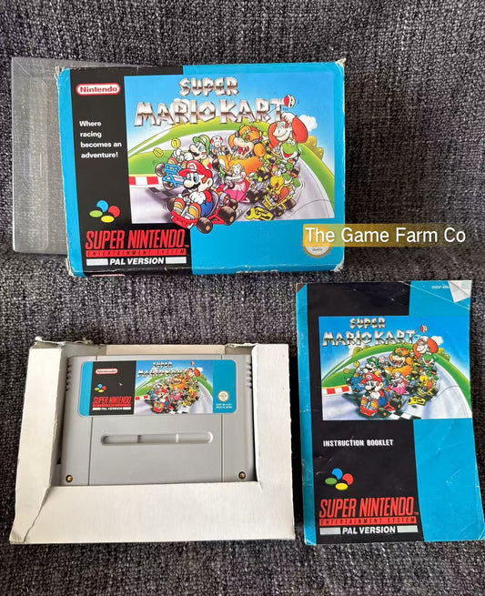 Super Mario Kart Boxed - Super Nintendo (Snes) Game
