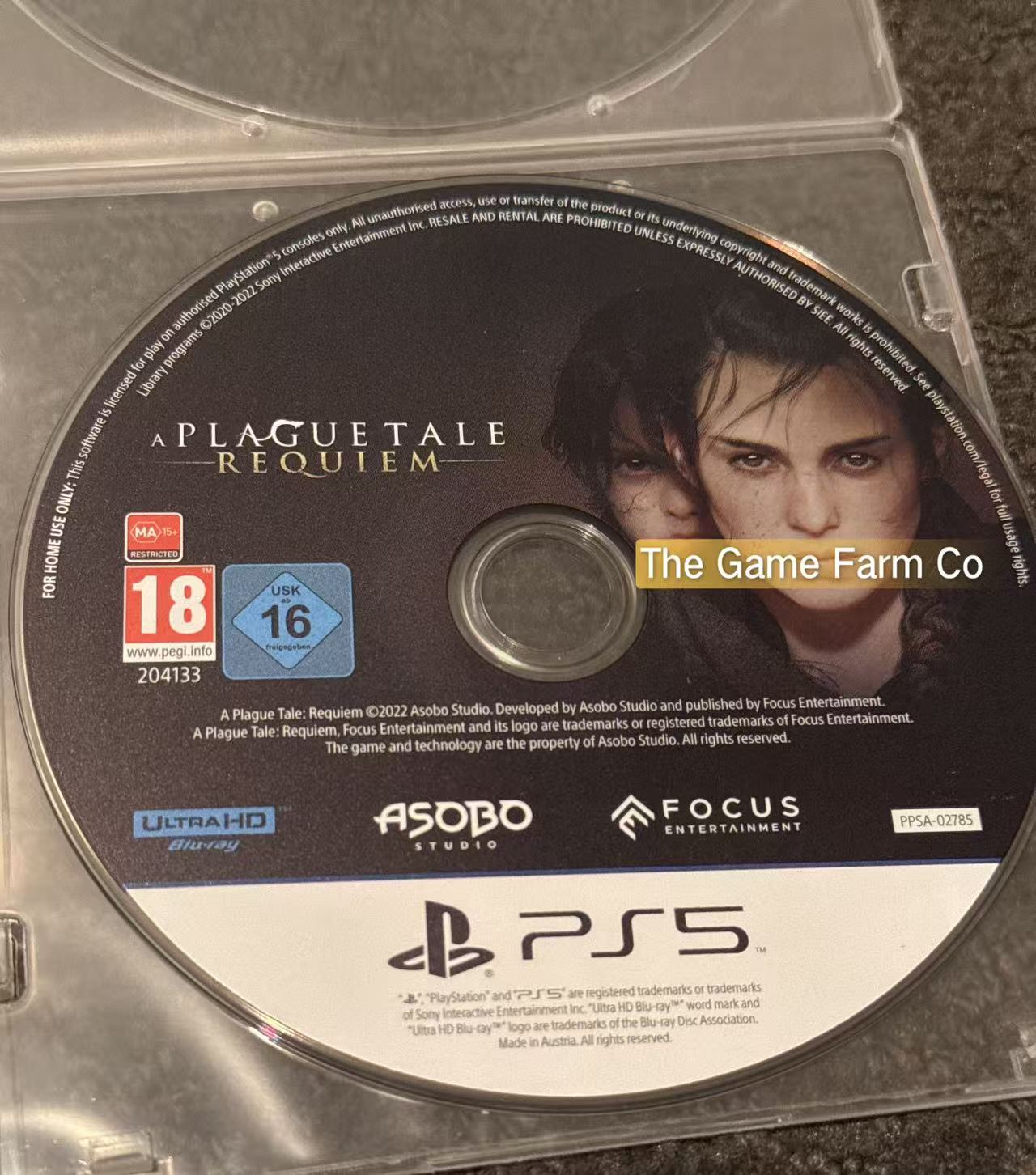 A Plague Tale: Requiem loose Game - Sony Playstation 5