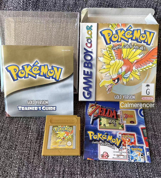 Pokemon Good Version Boxed Game -Nintendo Gameboy color - Pal Version