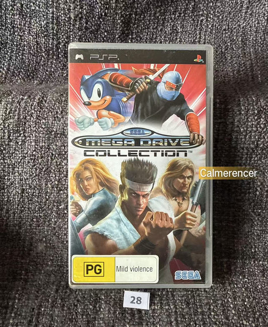 Sega Mega Drive Collection PSP Game - PlayStation Portable