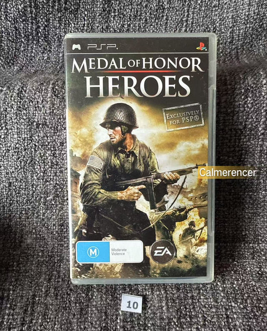 Medal Of Honor Heroes PSP Game - PlayStation Portable