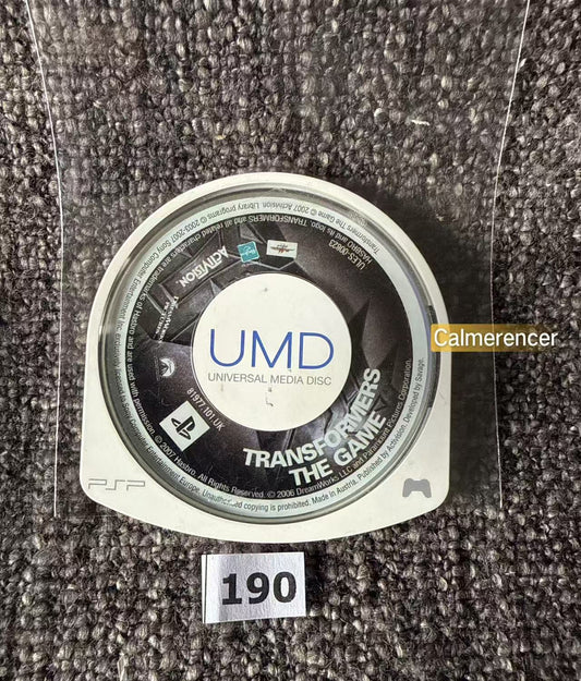 Transformers PSP Game only - PlayStation Portable