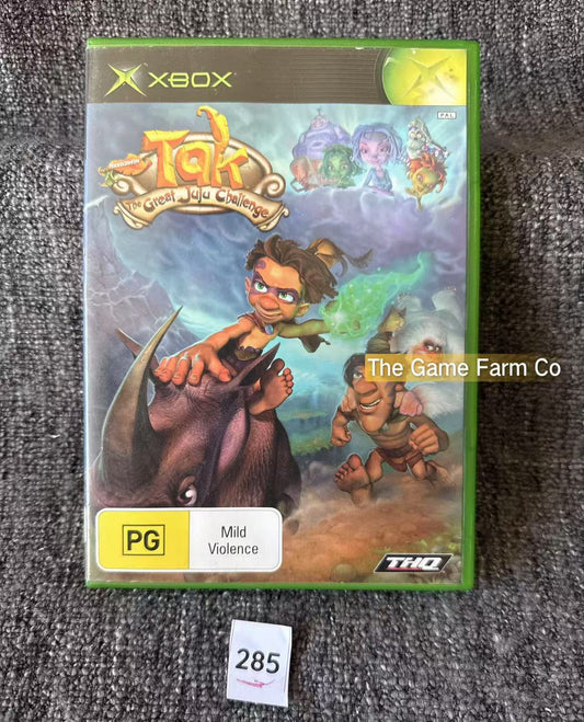 Tak The Great Juju Challenge Game Microsoft Xbox Original