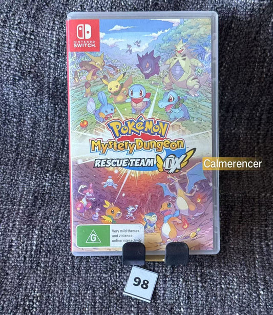 Pokemon Mystery Dungeon Rescue Team DX Switch Game - Nintendo Switch