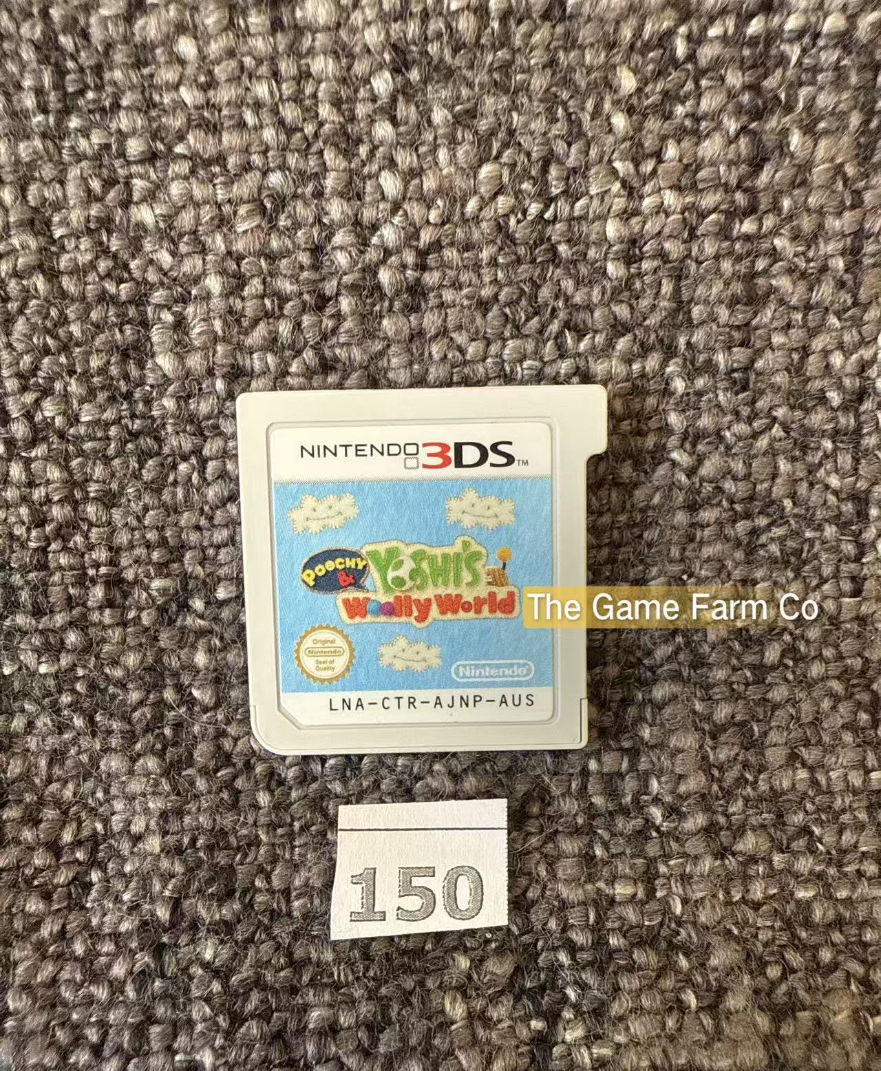 Poochy & Yoshi's Woolly World Nintendo 3DS Loose AUS Tested Used
