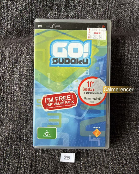 Go! Sudoku PSP Game - PlayStation Portable