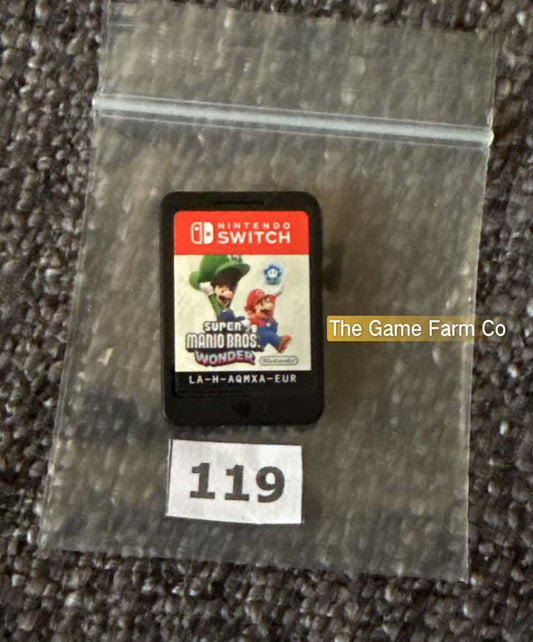Super Mario Bros Wonder Loose Switch Game - Nintendo Switch