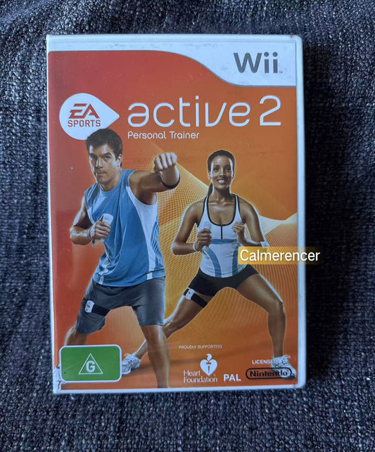 Active 2 Personal Trainer Brand New -  Nintendo Wii game