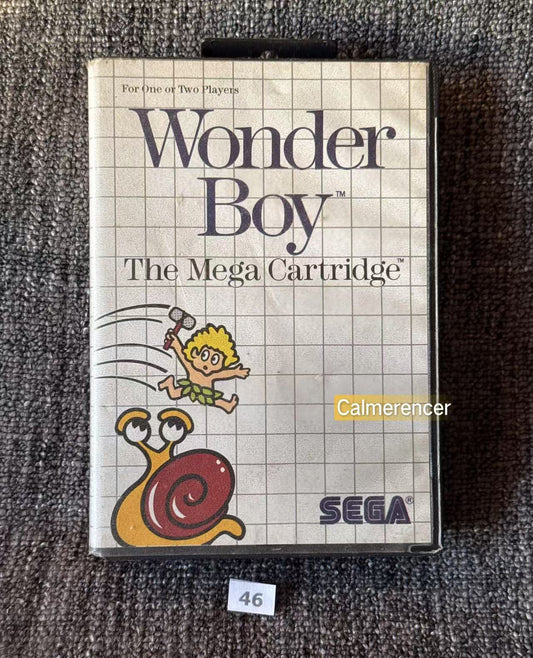 Wonder Boy - No Manual-  Game - Sega Master System