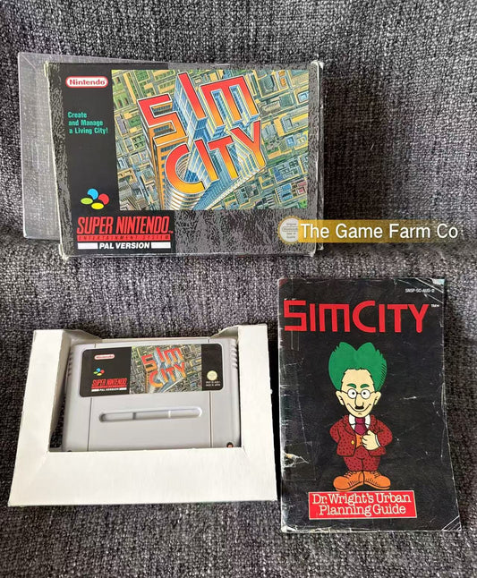 Sim City Boxed - Super Nintendo (Snes) Game