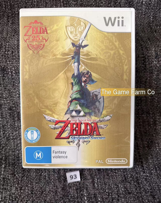 The Legend of Zelda Skyward Sword Limited Edition Nintendo -  Nintendo Wii game