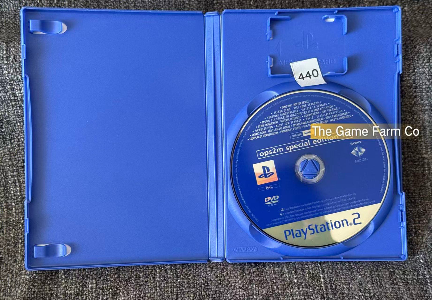 Blockbuster Admit One PlayStation 2 Physical Game Case & Disc PAL Tested Used