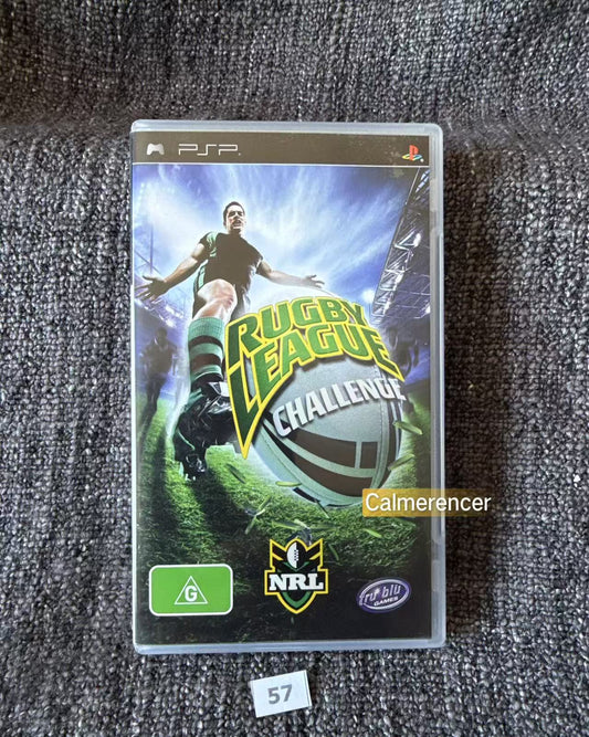 Rugby League: Challenge PSP Game - PlayStation Portable