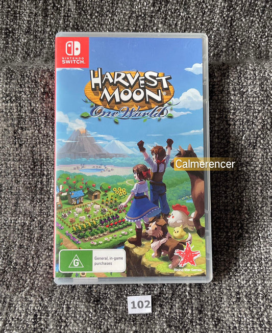 Harvest Moon One World Game - Nintendo Switch