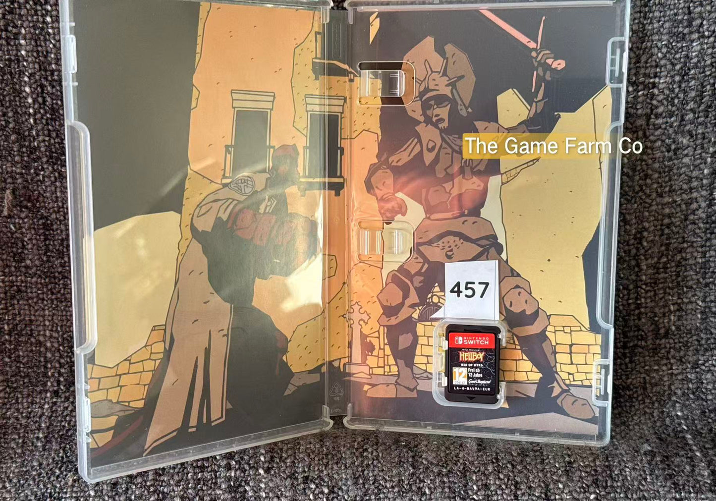 Mike Mignola's Hellboy: Web of Wyrd Nintendo Switch Physical Game Tested Used