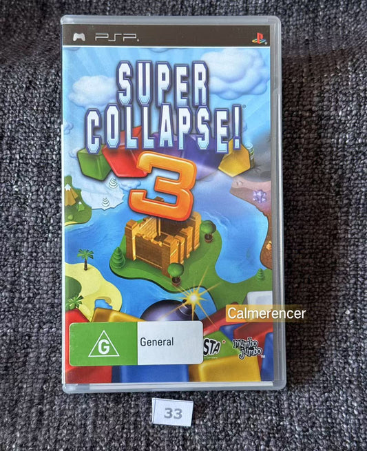 Super Collapse! 3 PSP Game - PlayStation Portable