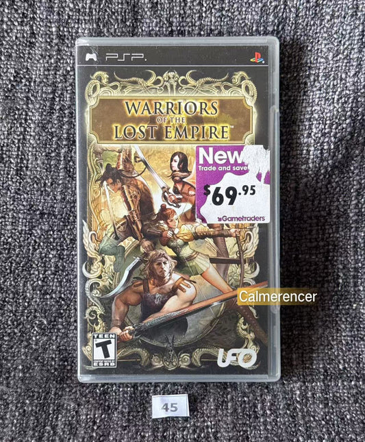 Warriors Of The Lost Empire PSP Game - PlayStation Portable