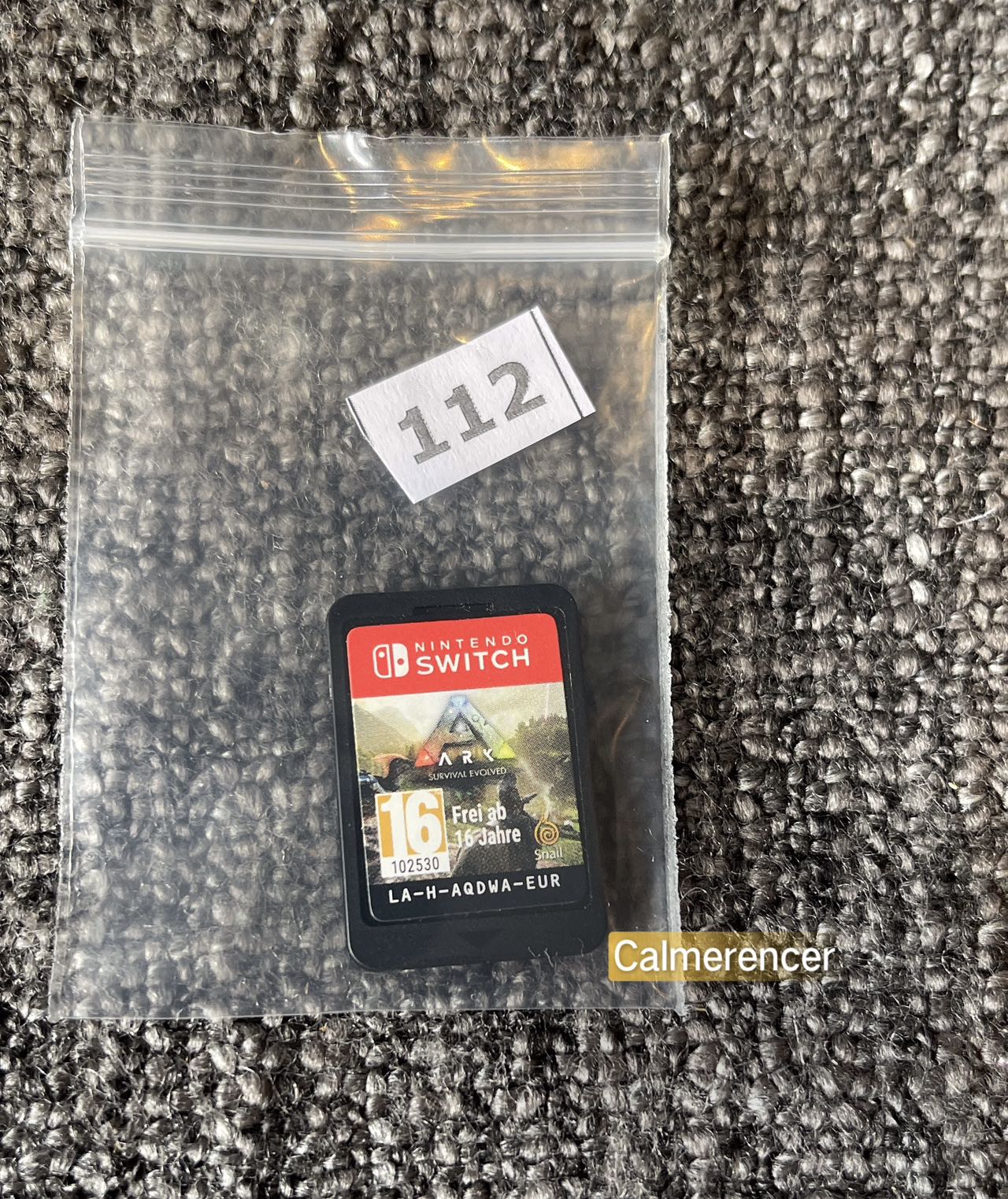 Ark Survival evolved Loose Game (No case) - Nintendo Switch