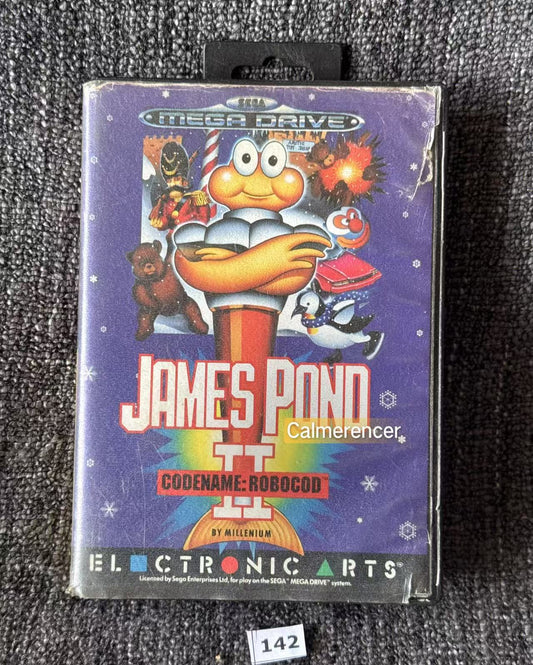 James Pond 2 Game - No manual - Sega Mega Drive