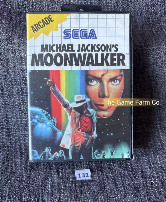 Moonwalker Game - Sega Master System