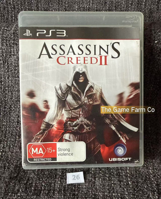 Assassins Creed ll 2 Game - PS3 - Sony Playstation 3