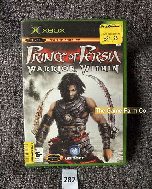 Prince Of Persia Warrior Within Game Microsoft Xbox Original