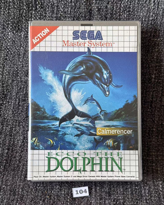 Eco The Dolphin Game - No manual - Sega Master System